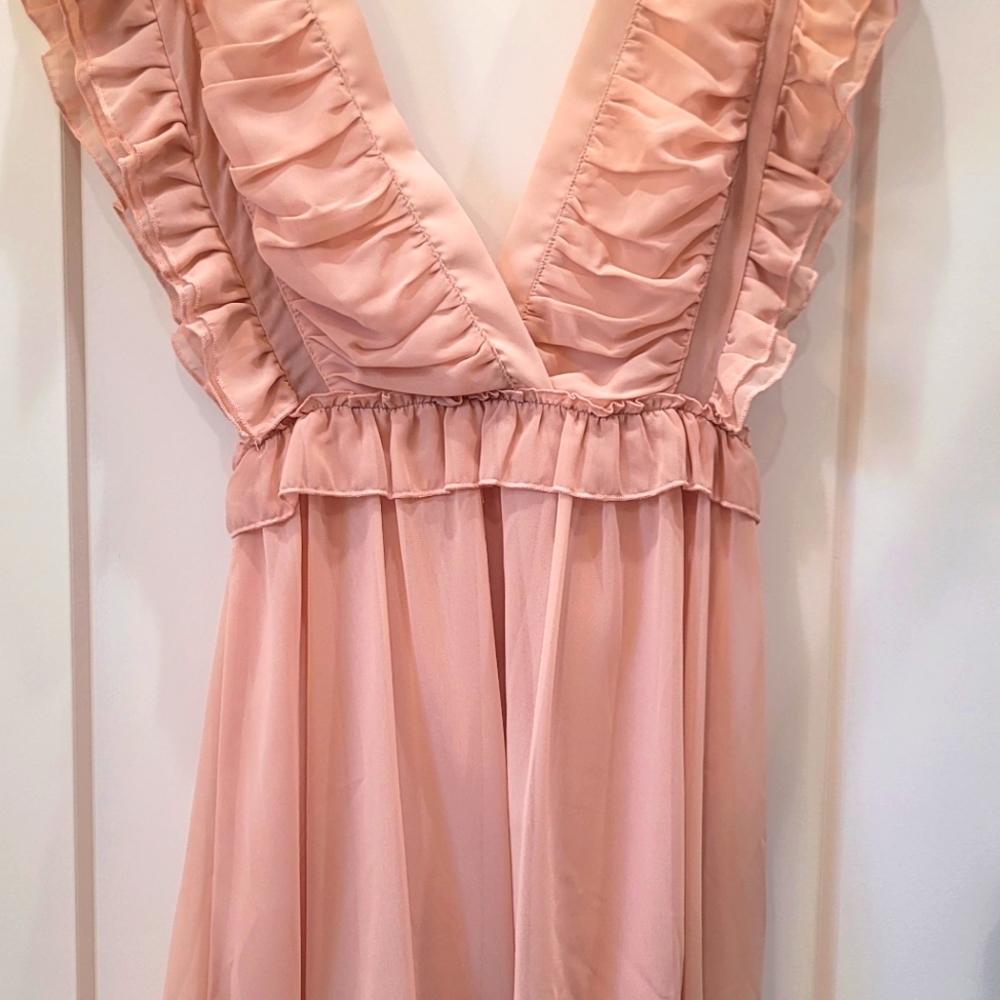 Ruffle Mini Dress